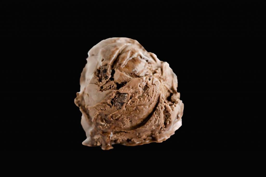 Chocolate Fudge Brownie scoop