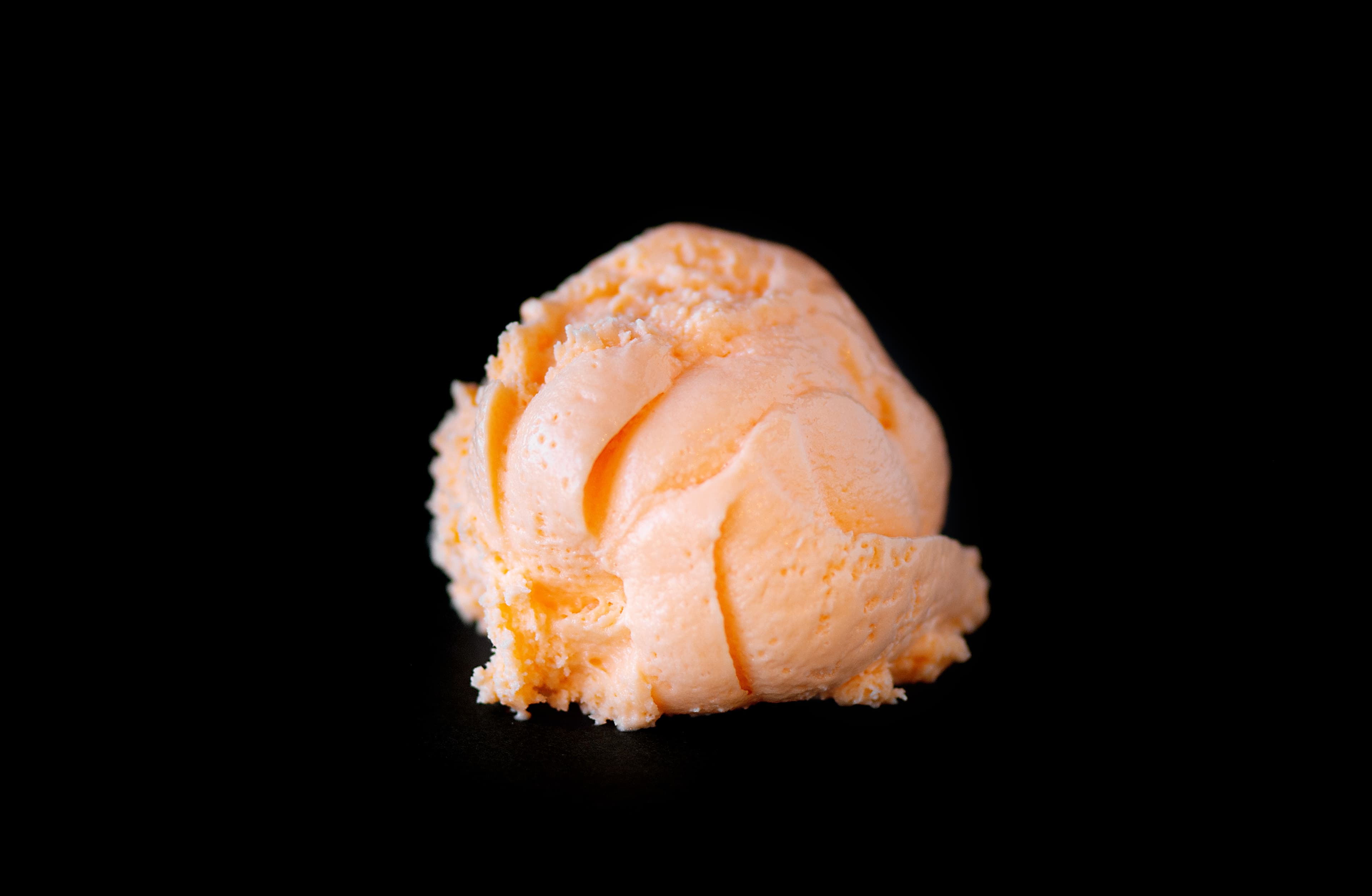 Orange Sherbet scoop